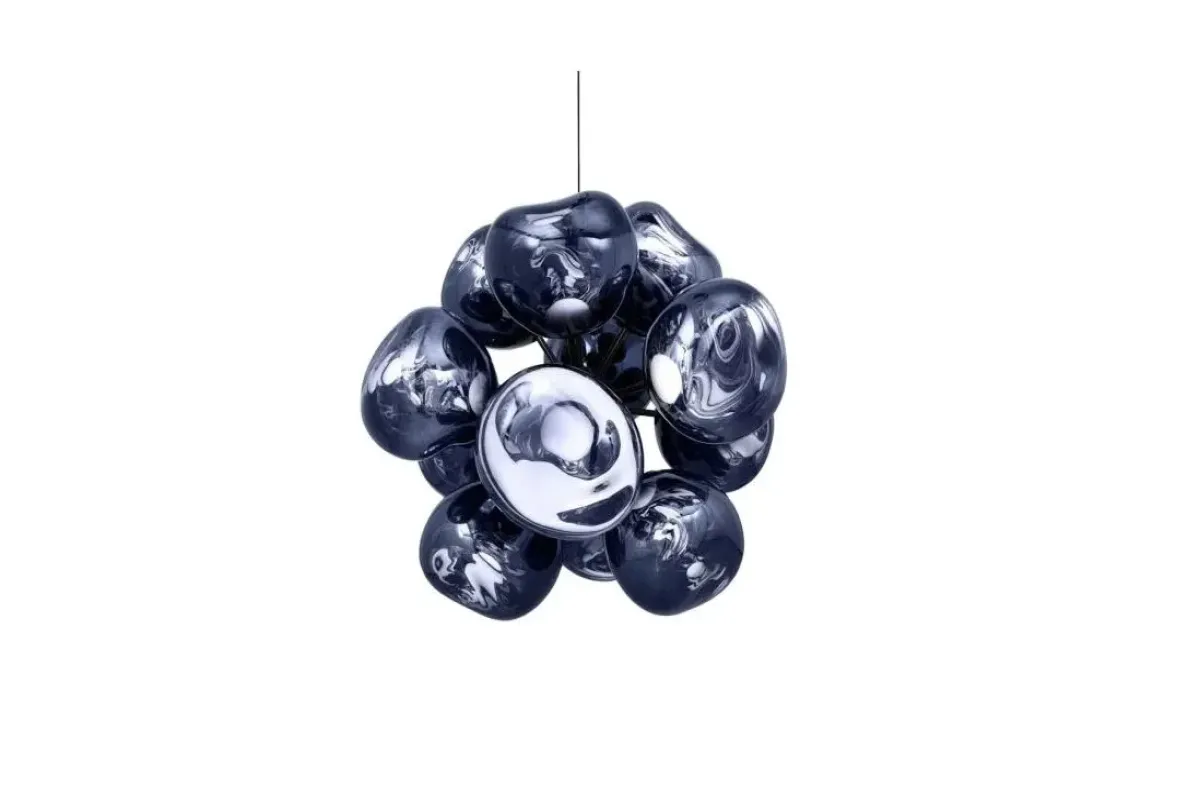 Melt Burst Chandelier Smoke - Tom Dixon w Mesmetric