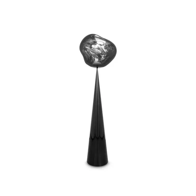 Melt Cone Fat Floor Silver - Tom Dixon w Mesmetric