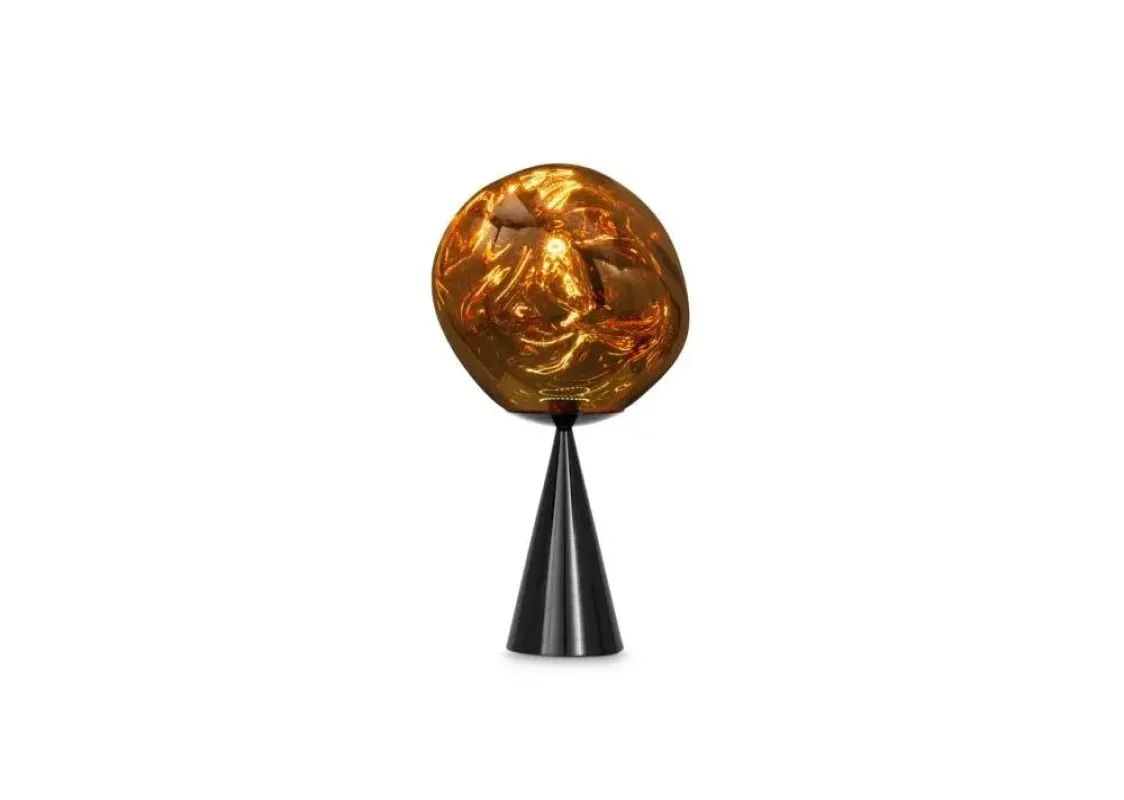 Melt Cone Fat Table Gold