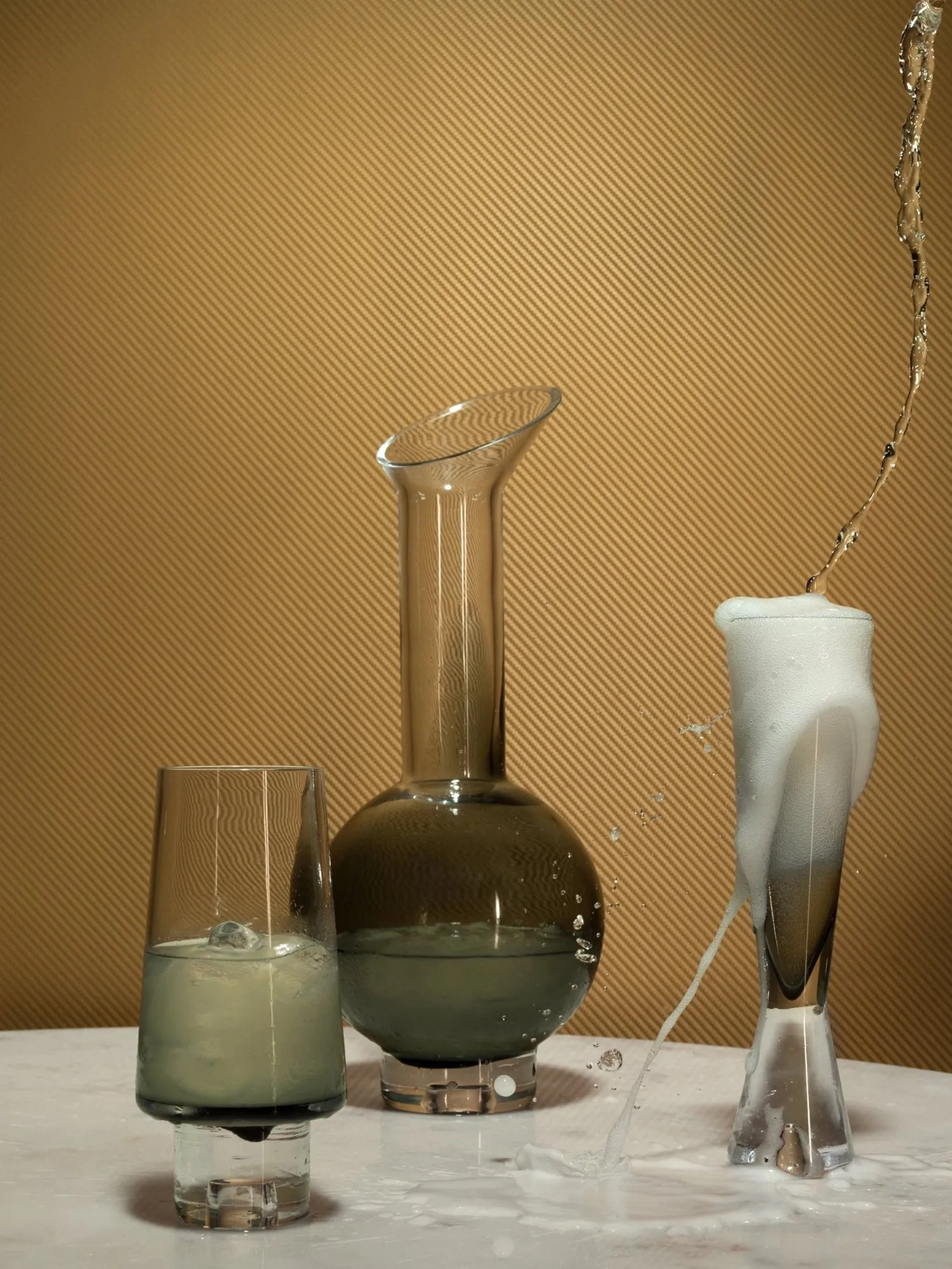 Tank High Ball Glasses - Tom Dixon w Mesmetric