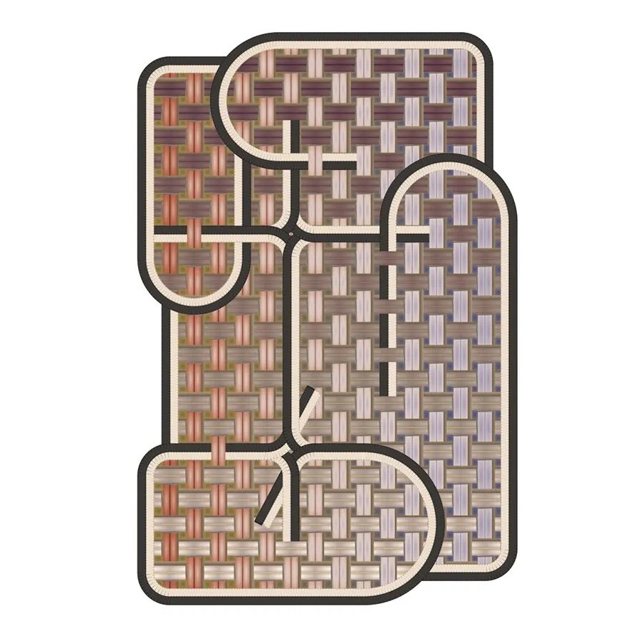 Tangle Medan - Moooi Carpets w Mesmetric