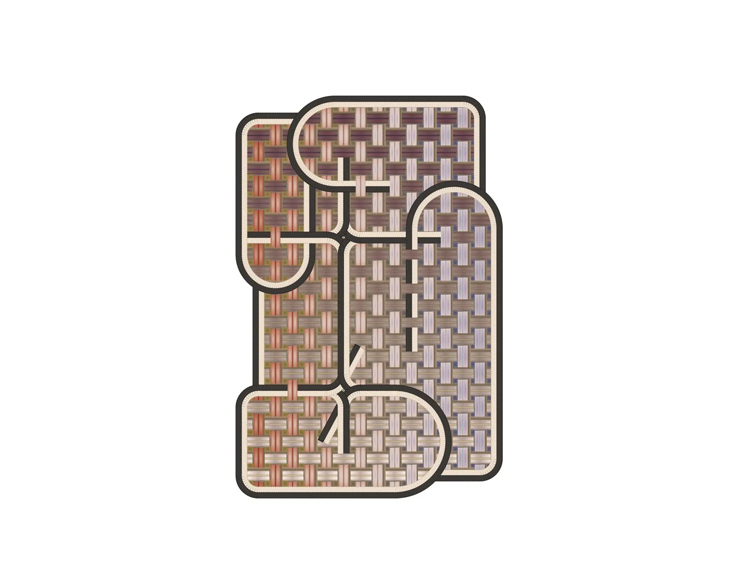 Tangle Medan - Moooi Carpets w Mesmetric
