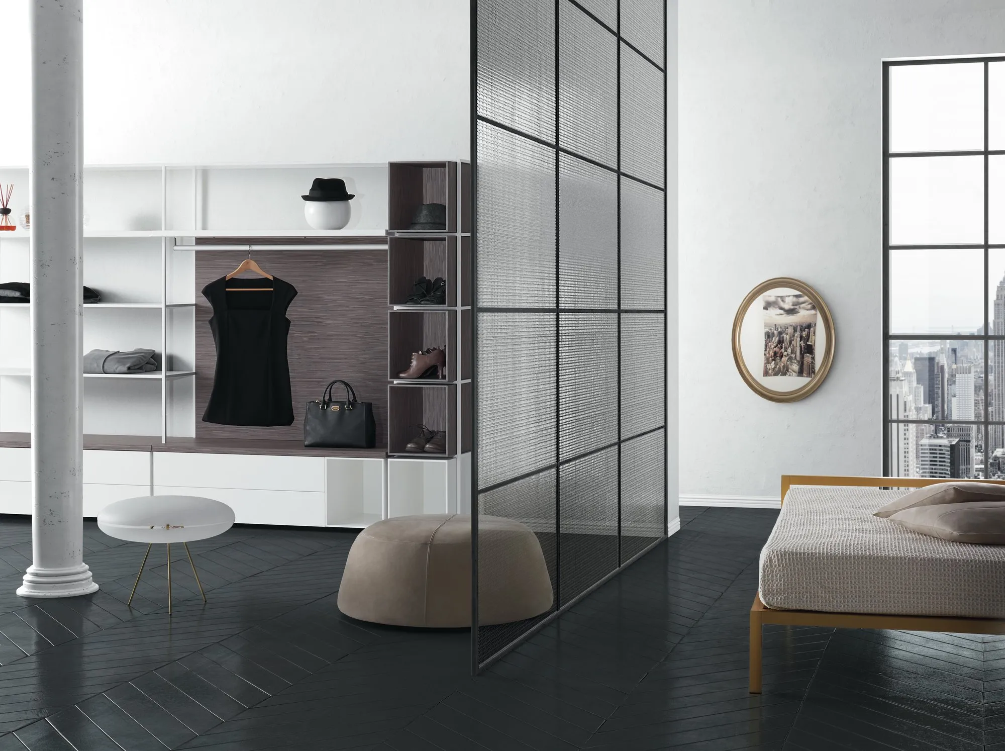 Aluminium Bed - MDF Italia w Mesmetric