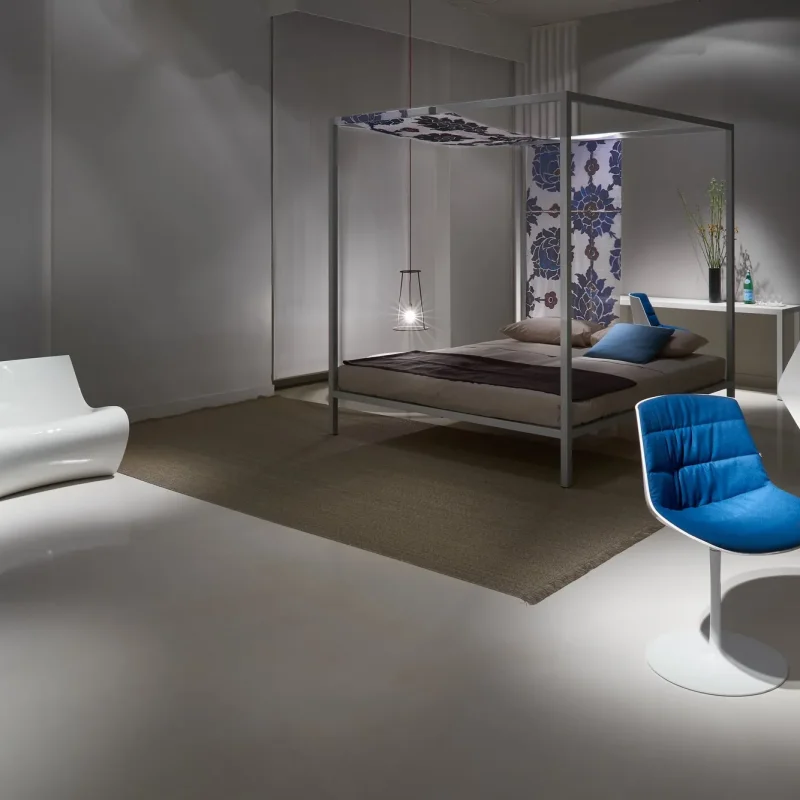 Aluminium Bed - MDF Italia w Mesmetric