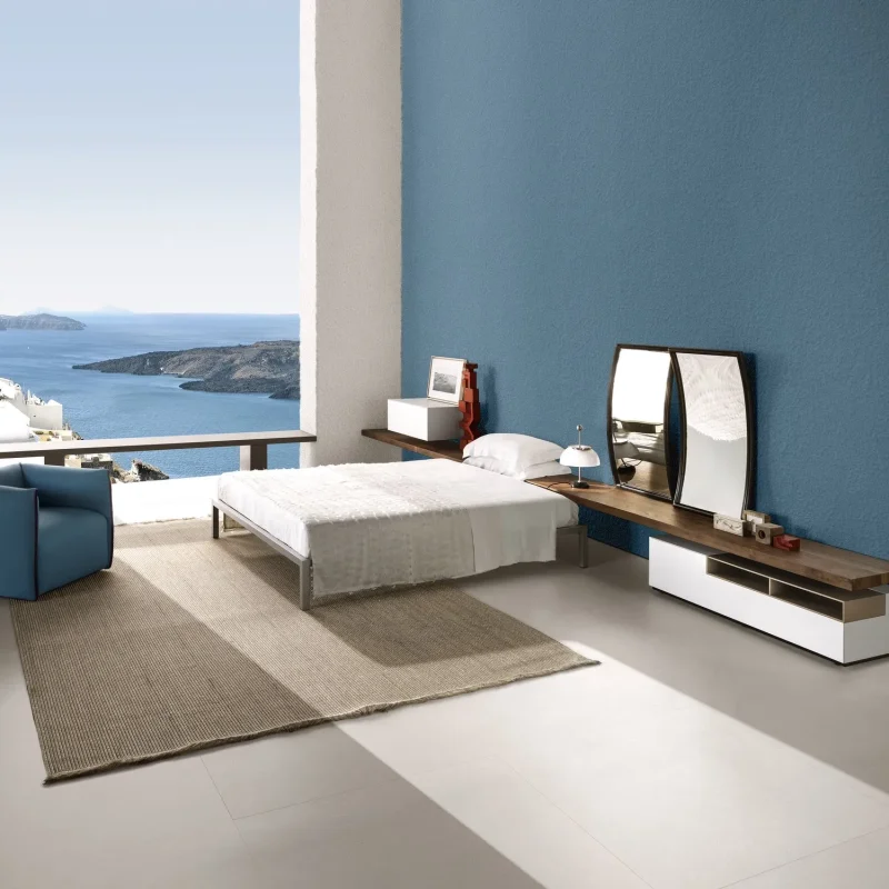 Aluminium Bed - MDF Italia w Mesmetric