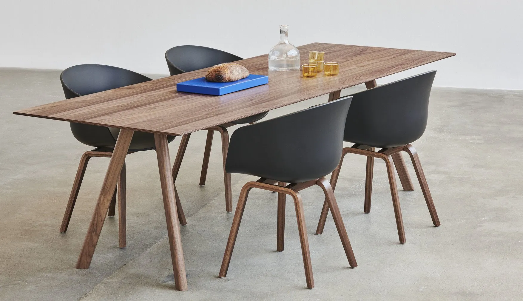 Copenhague Table CPH 30 Walnut – Hay at Mesmetric