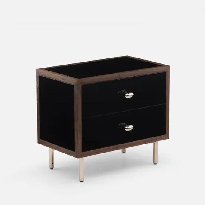 063 Classon Bedside Chest - De La Espada w Mesmetric
