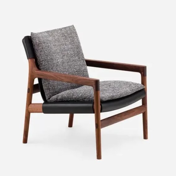 124S Sela Lounge Chair Narrow Arms – De La Espada at Mesmetric