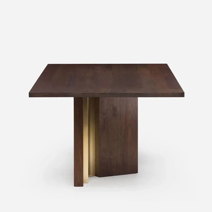 170B Izar Dining Table With Brass