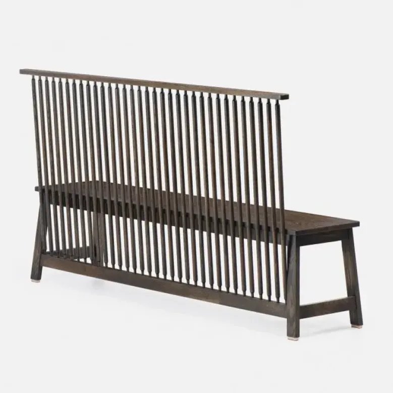 444 Bench With Back – De La Espada at Mesmetric