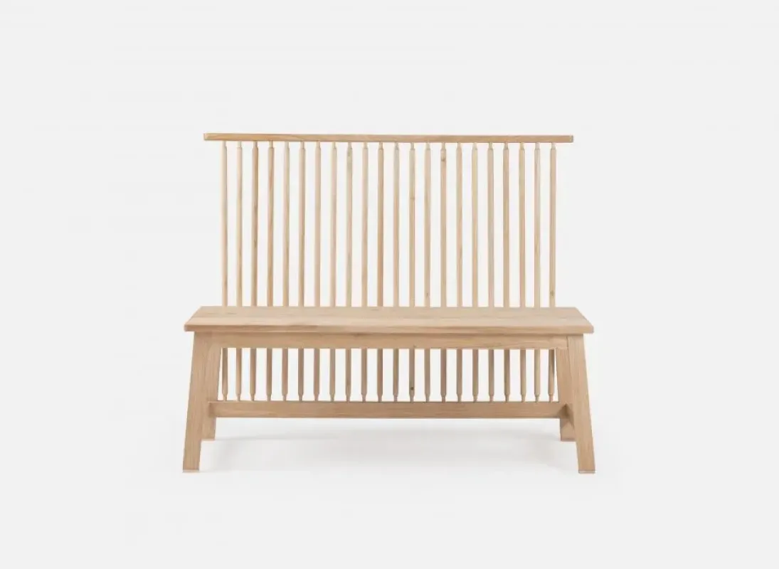 450 Two Seater Bench With Back – De La Espada at Mesmetric