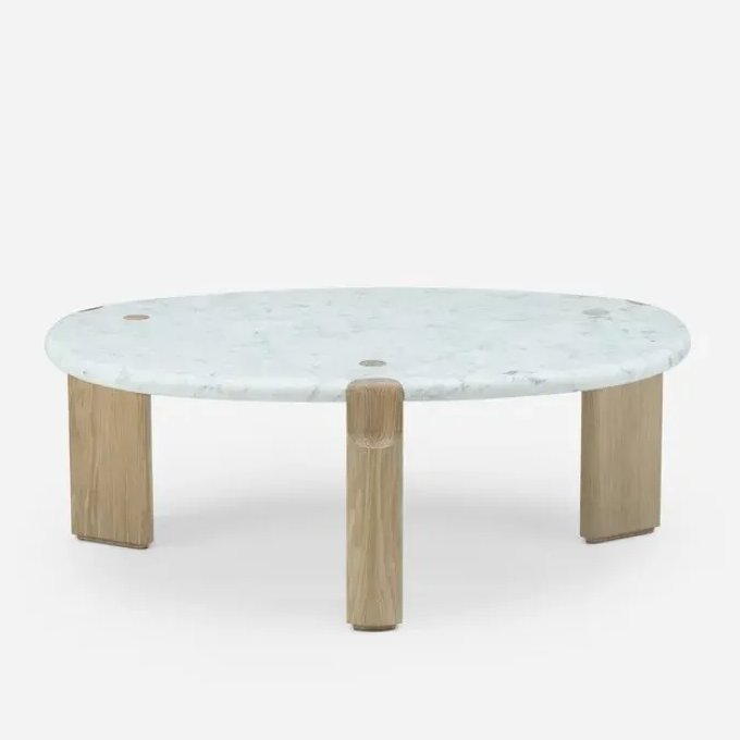 686M Twenty-Five Coffee Table Marble - De La Espada w Mesmetric