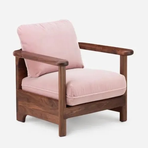 690S Twenty-Five Lounge Armchair - De La Espada w Mesmetric