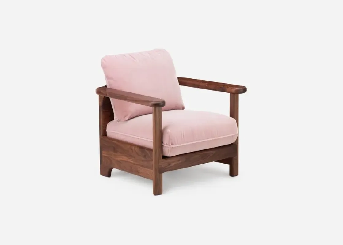 690S Twenty-Five Lounge Armchair - De La Espada w Mesmetric