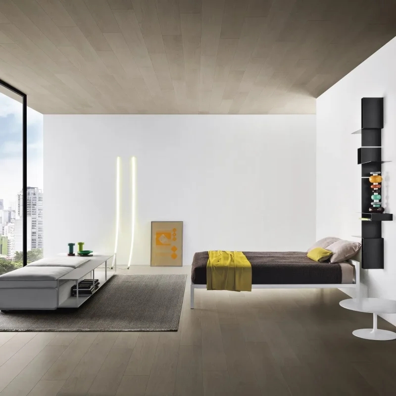 Aluminium Bed - MDF Italia w Mesmetric