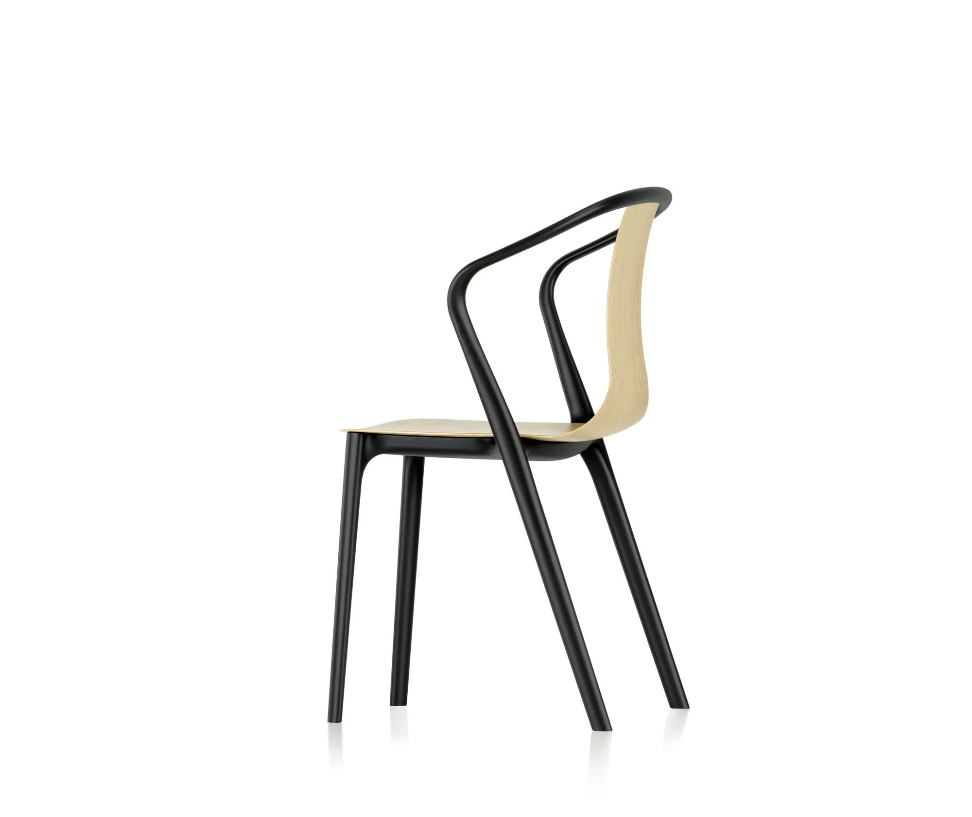 Belleville Armchair Wood - Vitra w Mesmetric