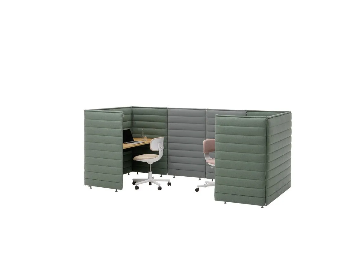 Alcove Plus Desk - Vitra w Mesmetric