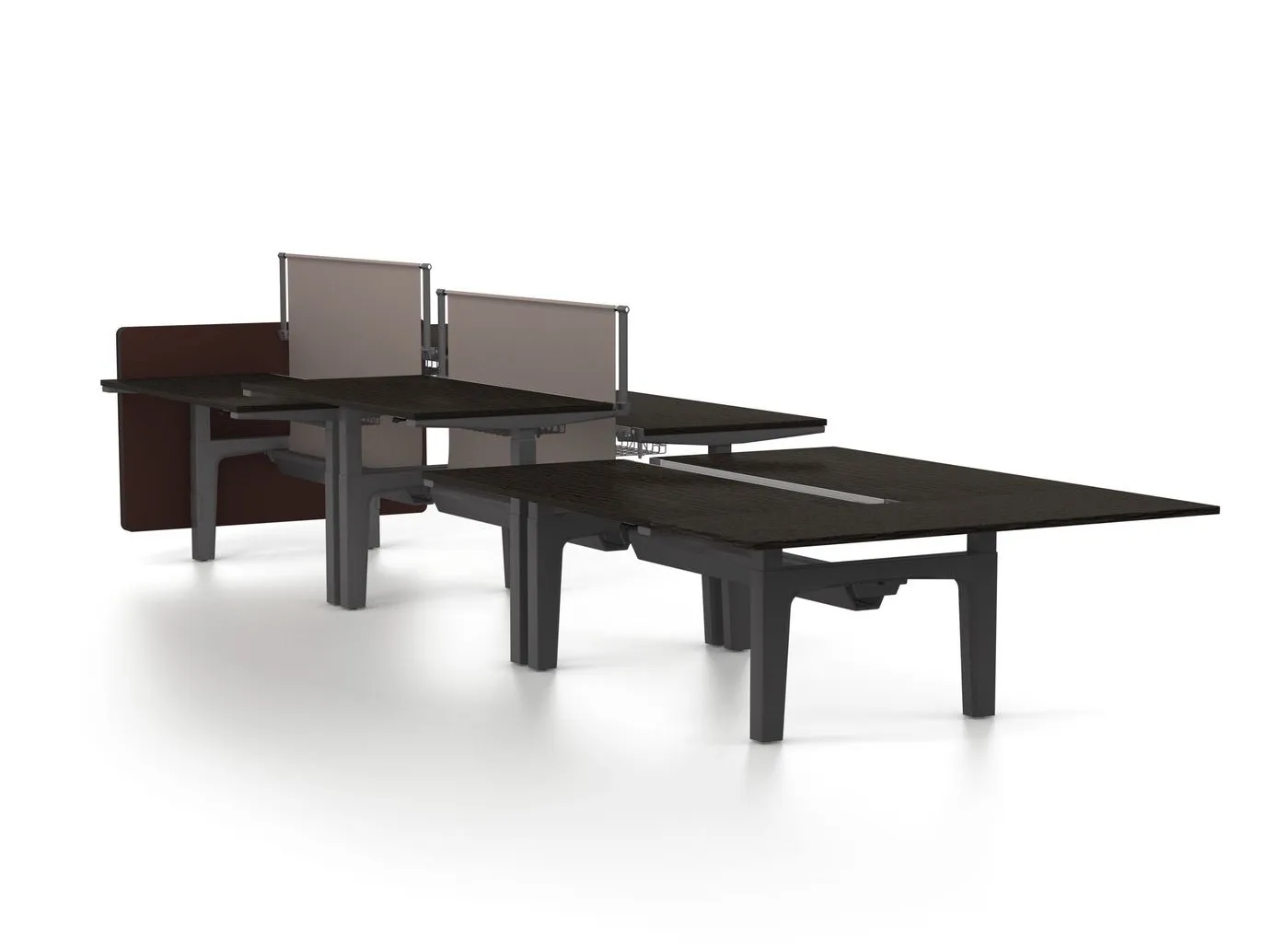 CDS Sit-Stand Cluster - Vitra w Mesmetric