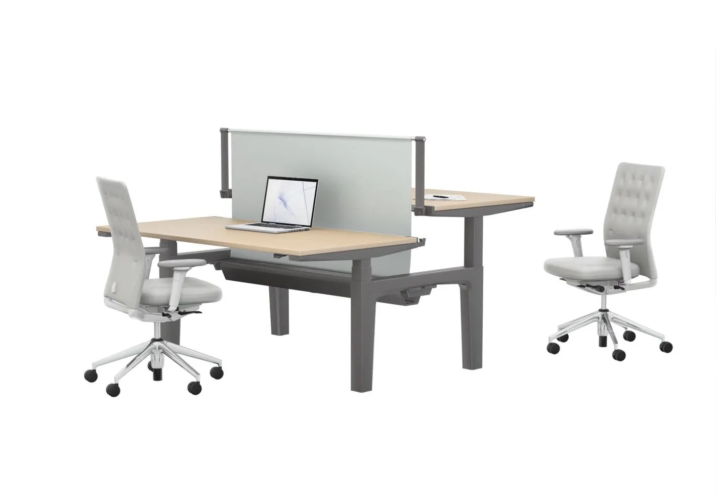 CDS Sit-Stand Cluster - Vitra w Mesmetric