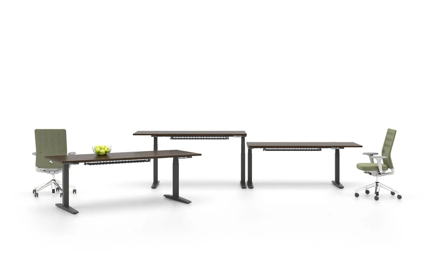CDS Sit-Stand Table - Vitra w Mesmetric