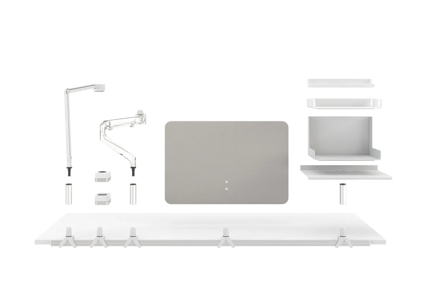 CDS Sit-Stand Table - Vitra w Mesmetric
