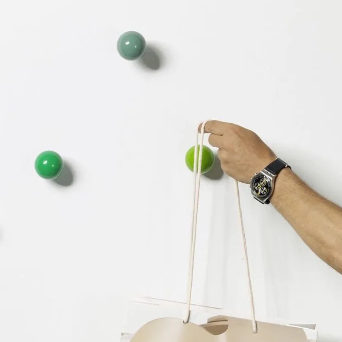 Coat Dots Green