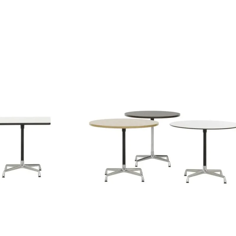 Eames Contract Table Round - Vitra w Mesmetric