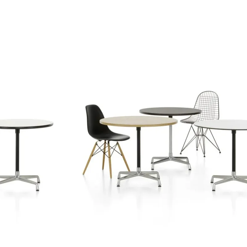 Eames Contract Table Round - Vitra w Mesmetric