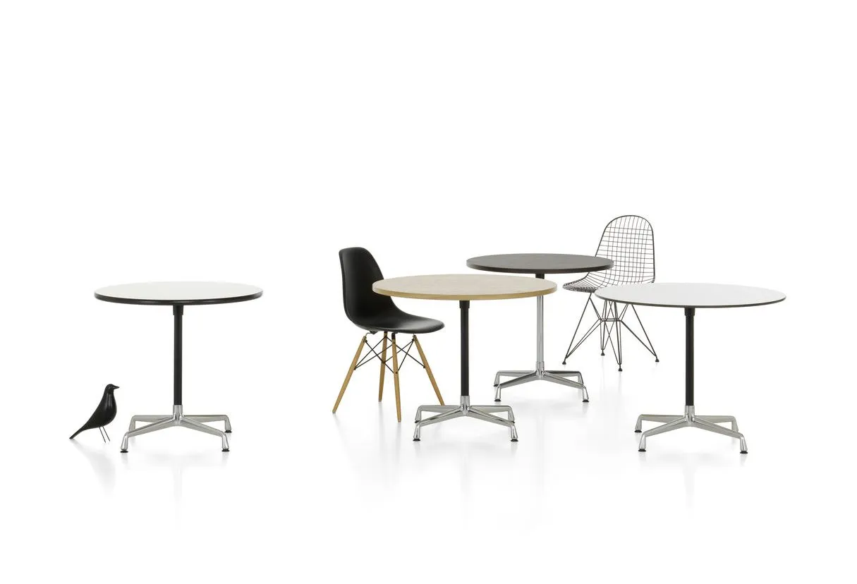 Eames Contract Table Round - Vitra w Mesmetric