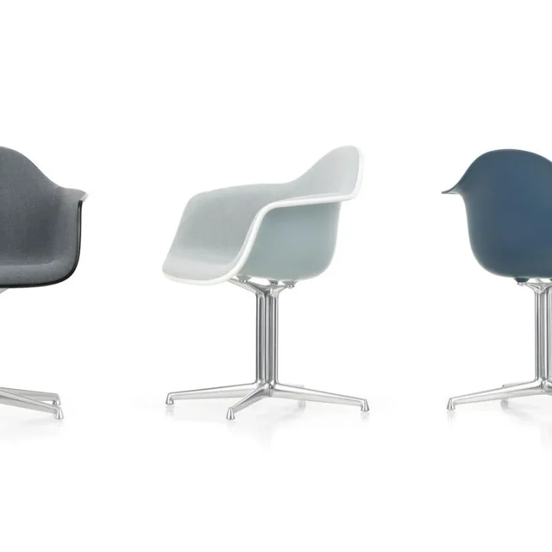 Eames Plastic DAL RE Full Upholstery - Vitra w Mesmetric