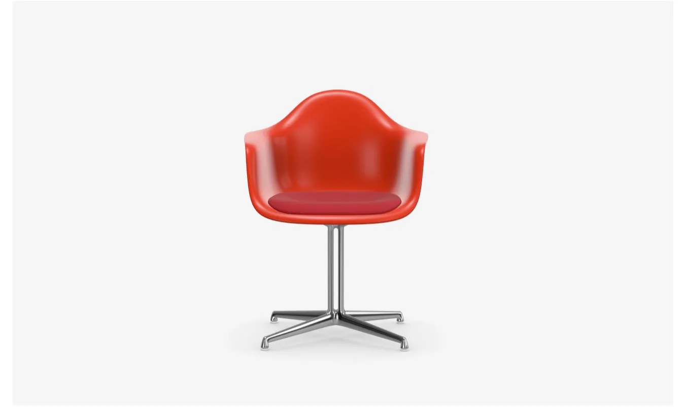 Eames Plastic DAL RE Seat Upholstery - Vitra w Mesmetric