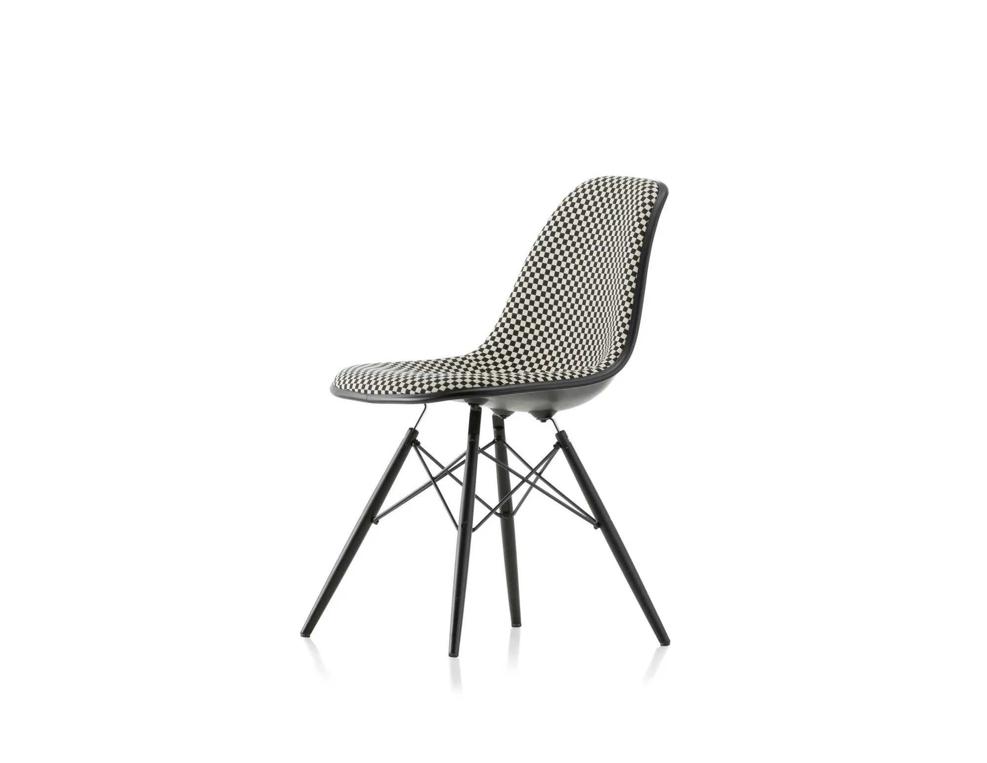 Eames Plastic RE DSW Fully Upholstered – Vitra at Mesmetric