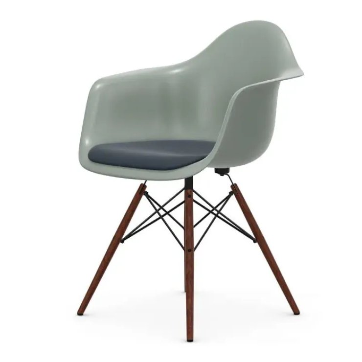 Eames Fiberglass DAW Upholstered Seat