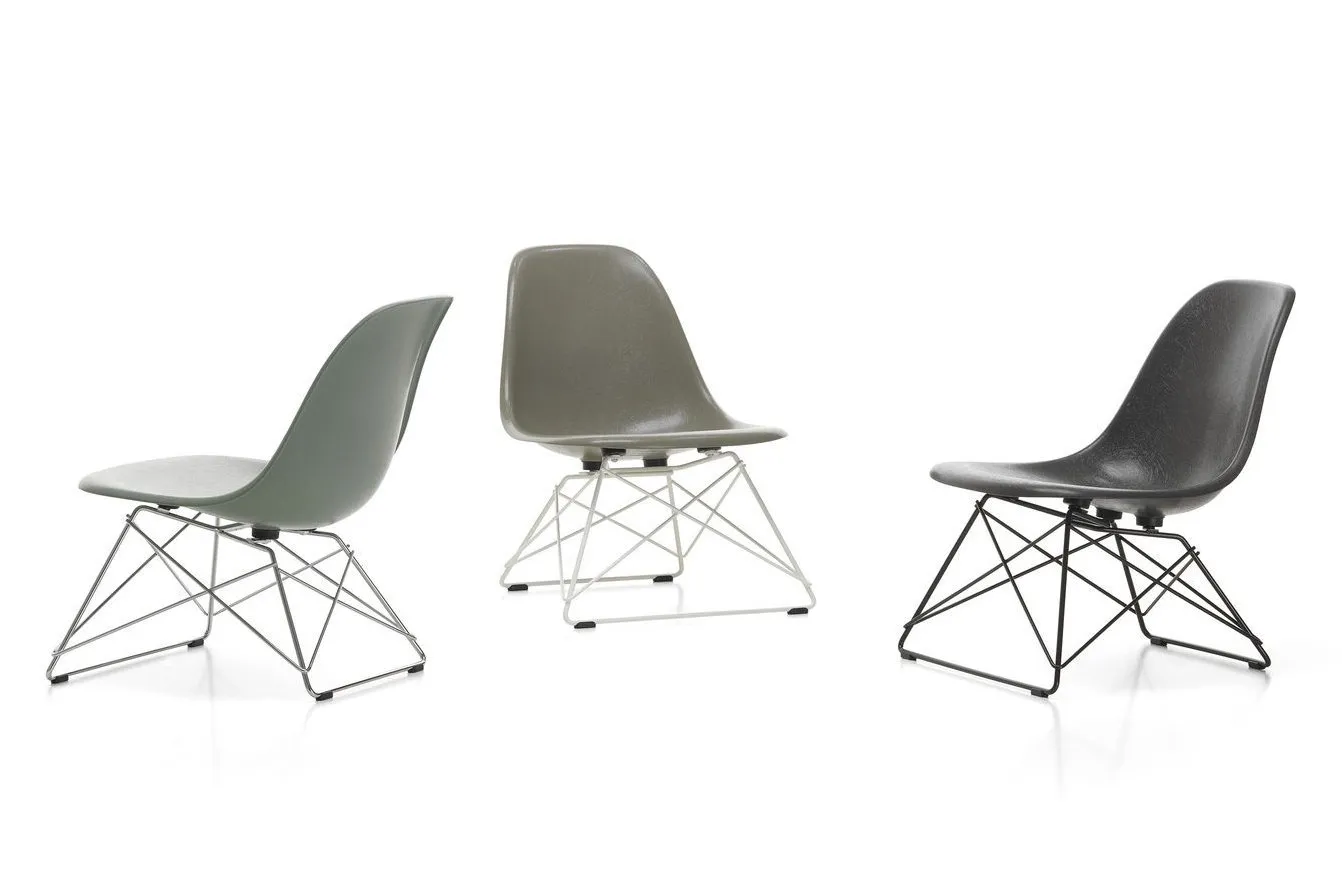 Eames Fiberglass Chair LSR – Vitra at Mesmetric