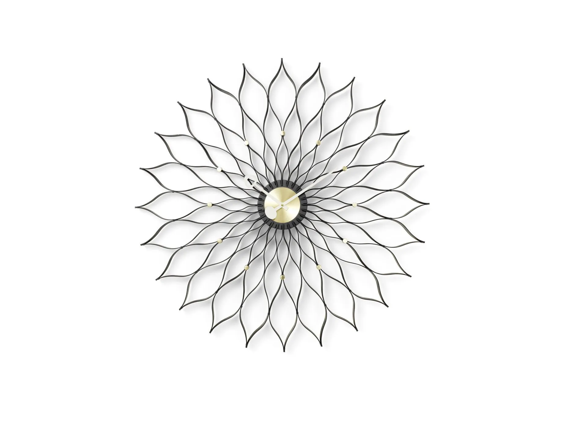 Sunflower Clock - Vitra w Mesmetric