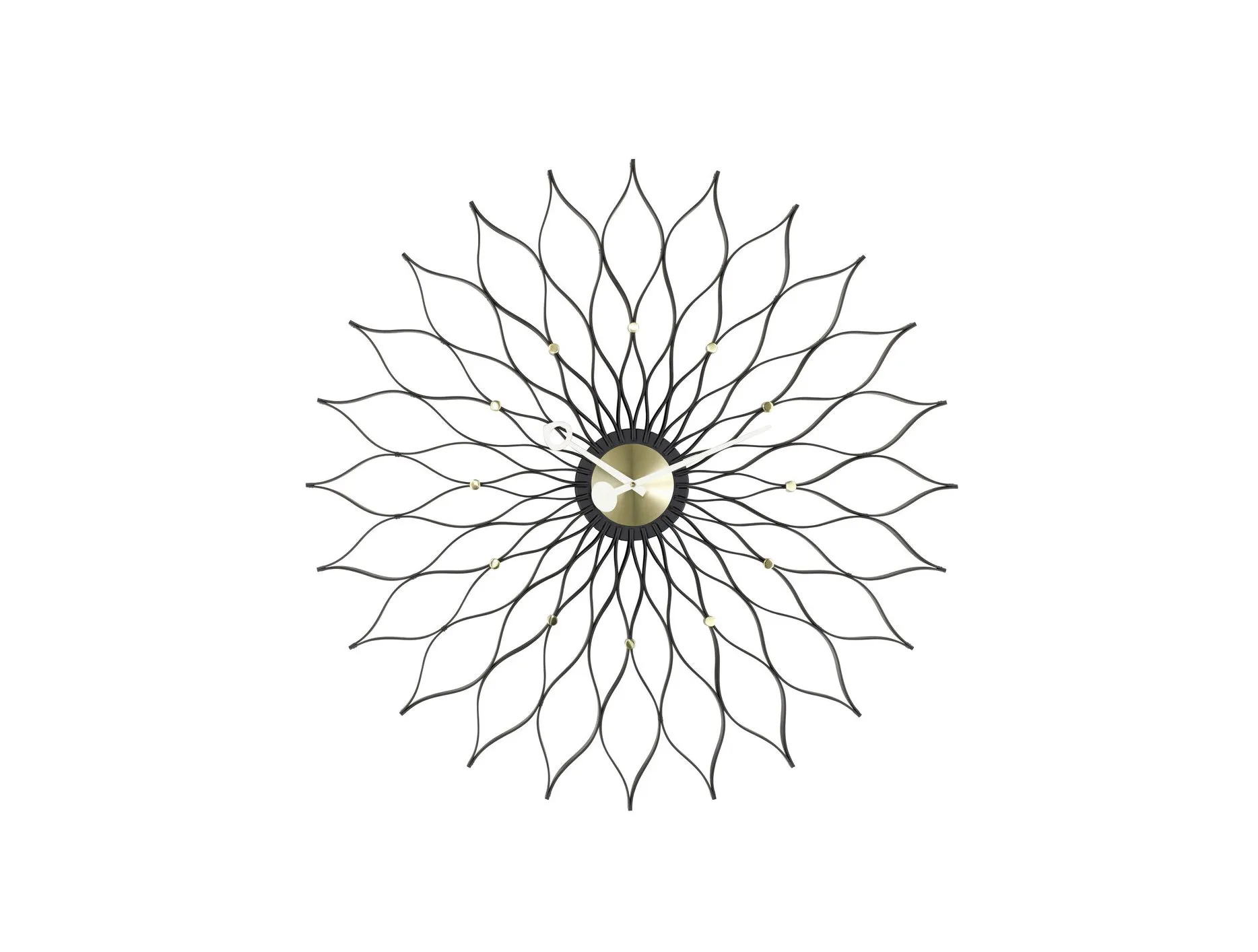 Sunflower Clock - Vitra w Mesmetric