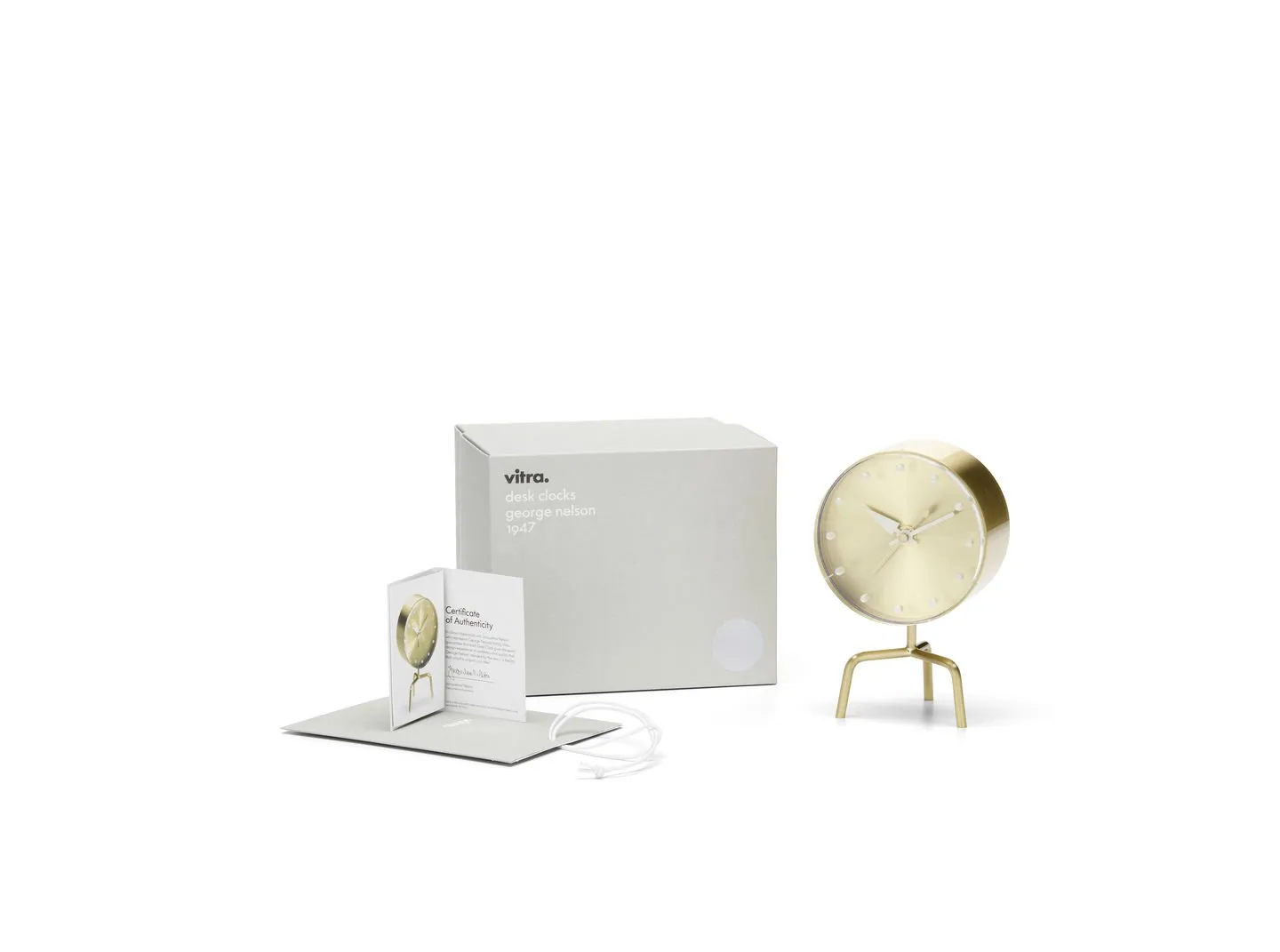 Tripod Clock - Vitra w Mesmetric