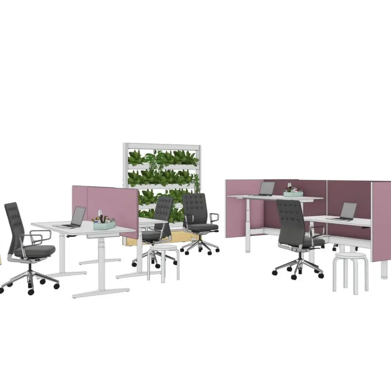 Tyde 2 Sit-Stand Cluster – Vitra at Mesmetric