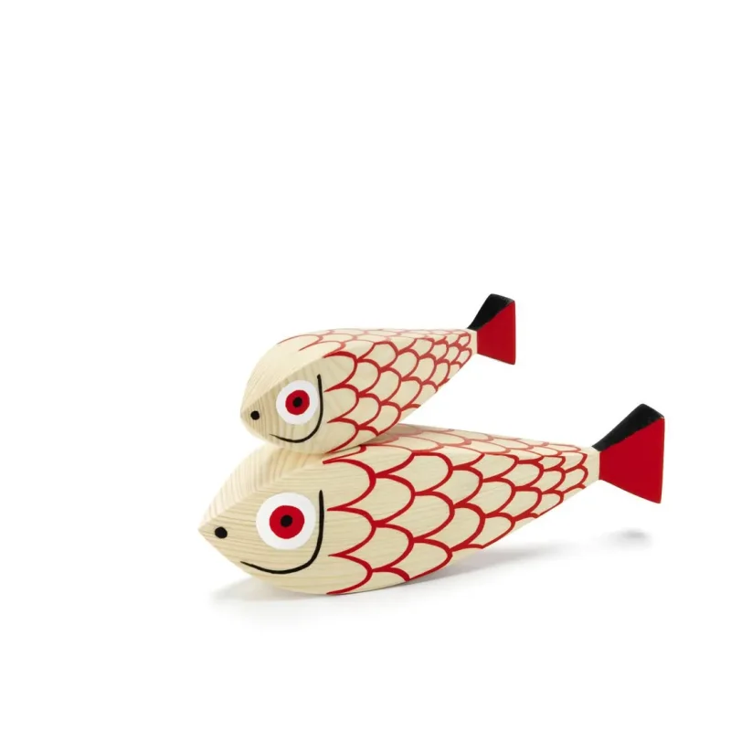 Wooden Doll Mother Fish & Child – Vitra at Mesmetric