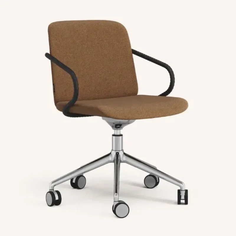 Amstelle armchair with wheel base – Swedese at Mesmetric