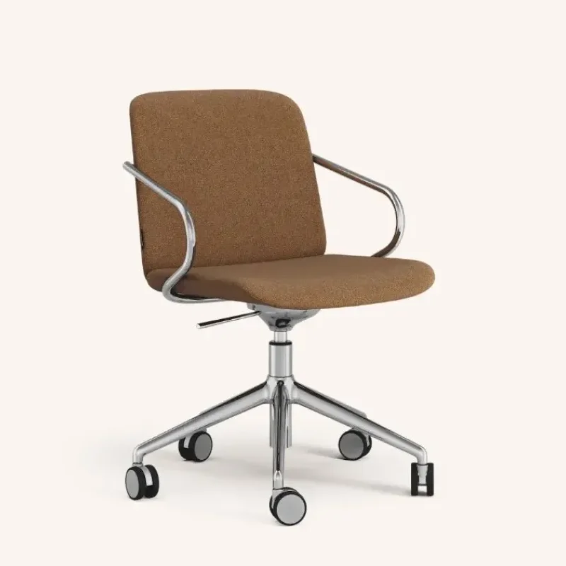 Amstelle armchair with wheel base – Swedese at Mesmetric