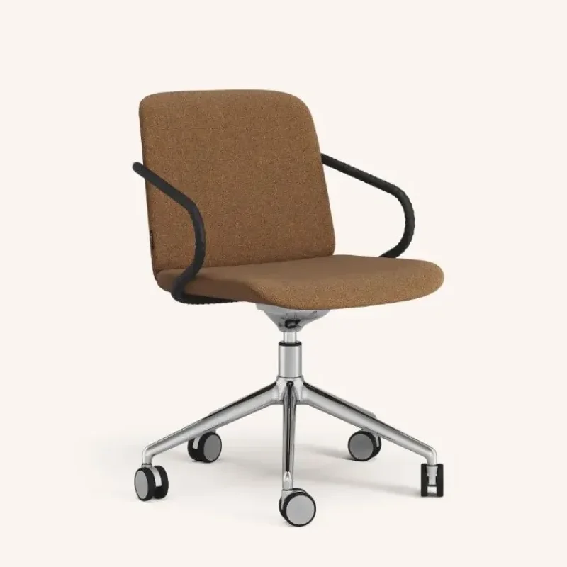 Amstelle armchair with wheel base – Swedese at Mesmetric