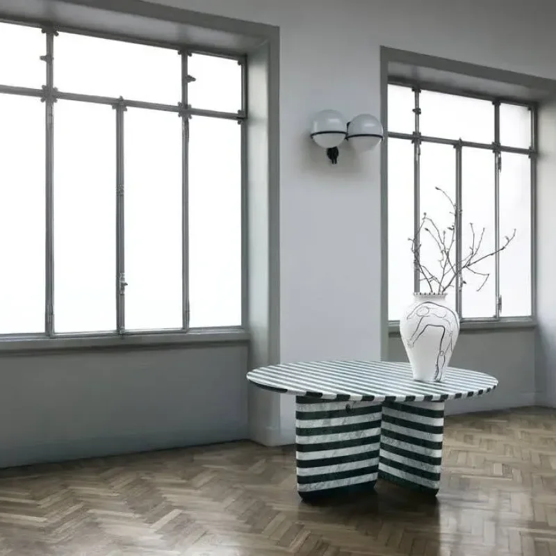 Tobi-Ishi Striped Marble – B&B Italia at Mesmetric