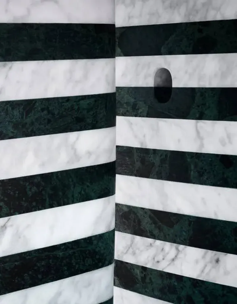 Tobi-Ishi Striped Marble – B&B Italia at Mesmetric