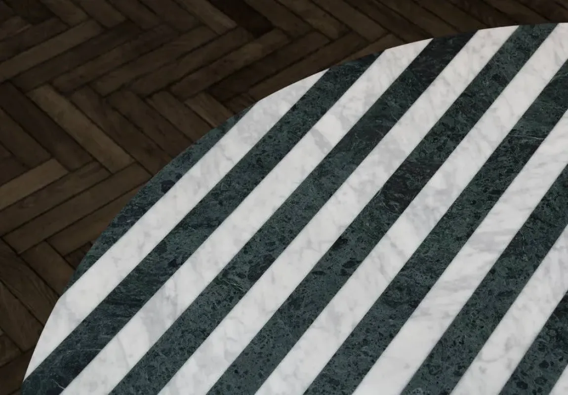 Tobi-Ishi Striped Marble – B&B Italia at Mesmetric