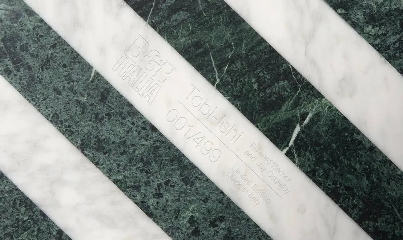 Tobi-Ishi Striped Marble – B&B Italia at Mesmetric