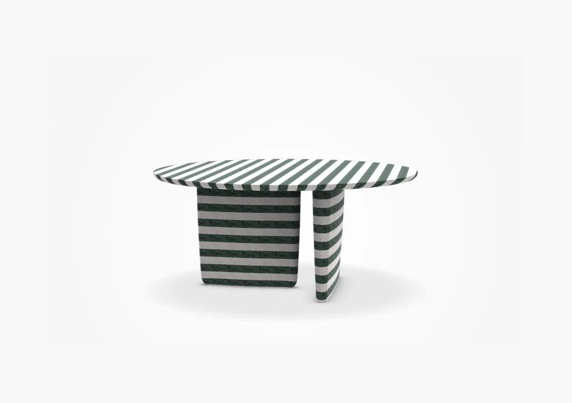 Tobi-Ishi Striped Marble – B&B Italia at Mesmetric