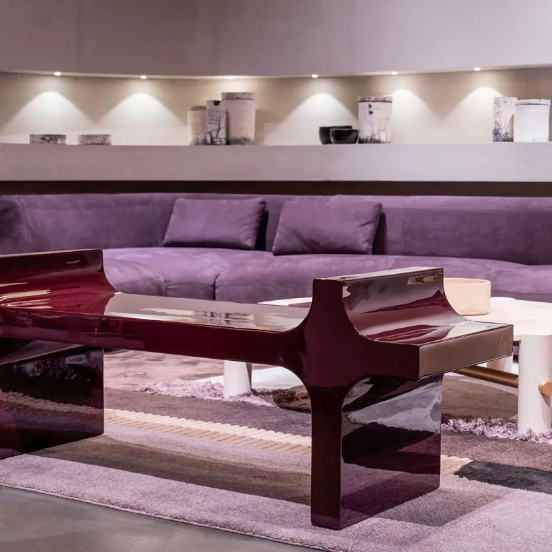Dharma Bench & Pouf - Baxter w Mesmetric