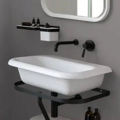 Ottocento Washbasin Without Tap Hole