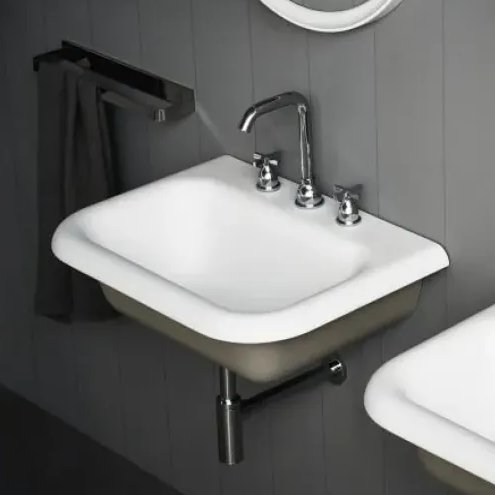 Ottocento Washbasin With 3 Tap Holes